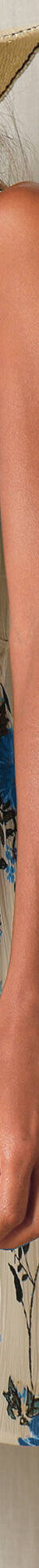 Robe imprimé fleuri et macramé (écru / bleu) Robe imprimé fleuri et macramé (écru / bleu)